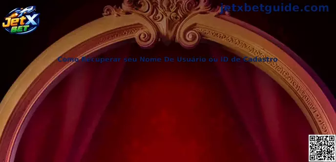 Como recuperar nome de usuário ou ID de cadastro JetX Bet