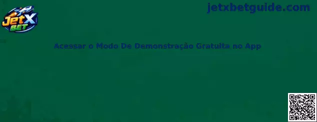 Acessar o Modo De Demonstração Gratuita no App