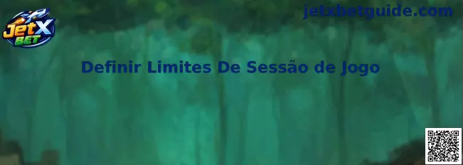 Definir Limites De Sessão de Jogo no JetX Bet