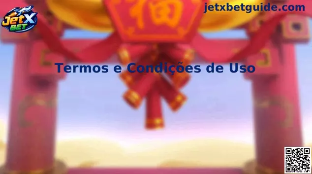 Termos JetX Bet imagem informativa